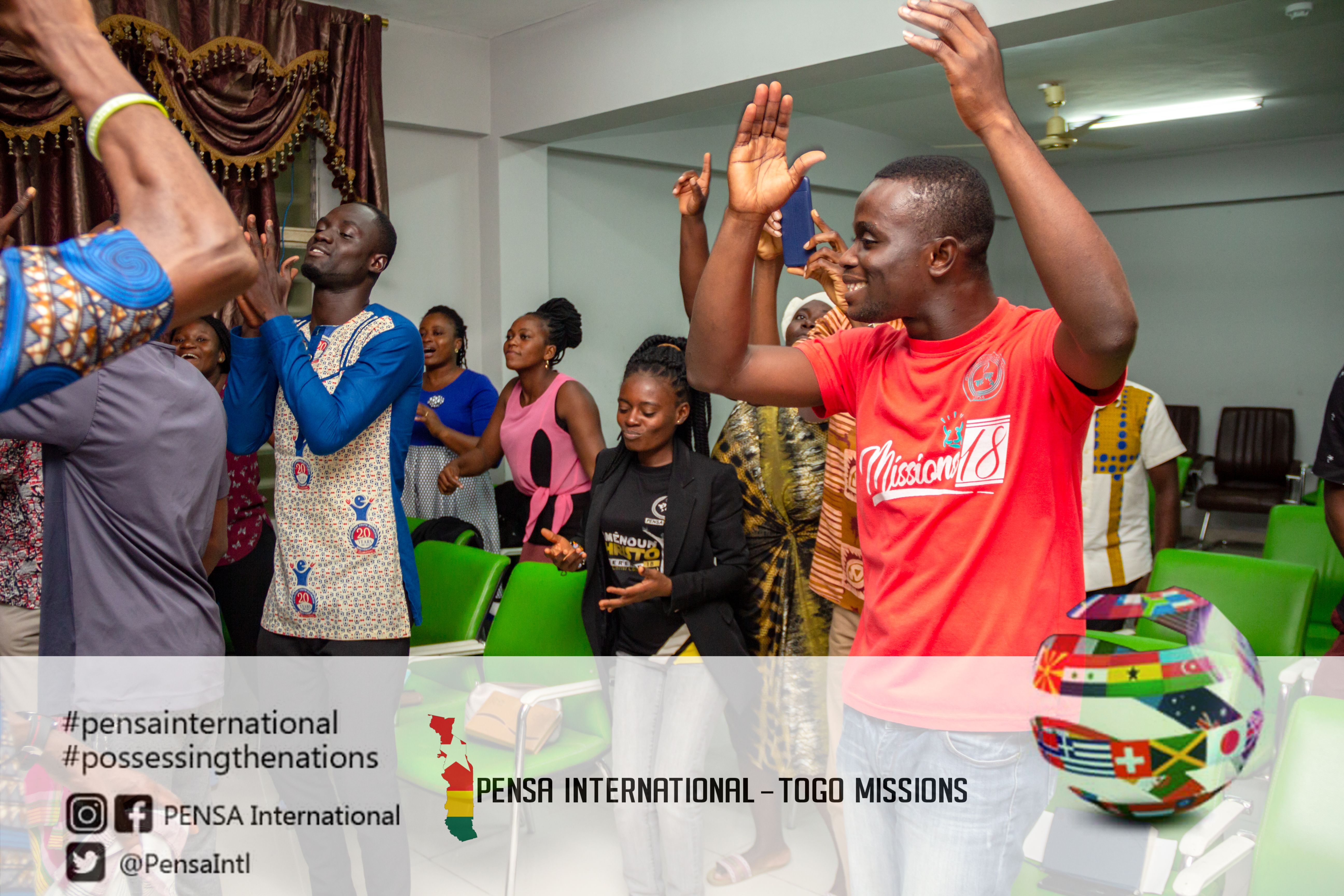 PENSA International Togo Missions Commences After A Powerful Preparatory Session